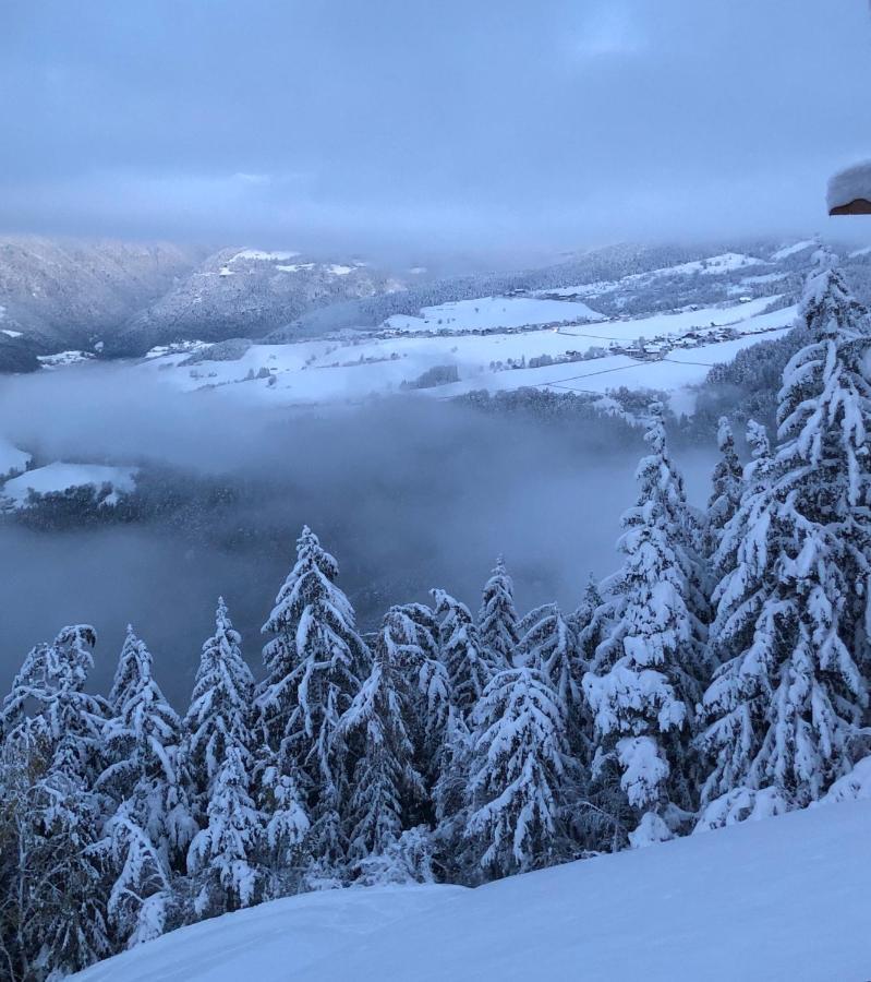 Forchnerhof Panorama - Dolomitenblick Rodengo Bagian luar foto